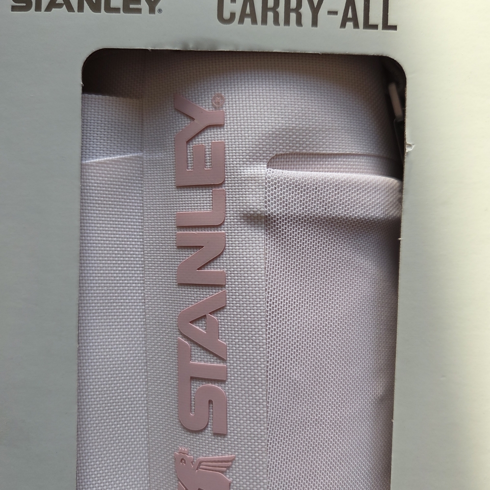 Stanley White and Pink Quencher Carry-All